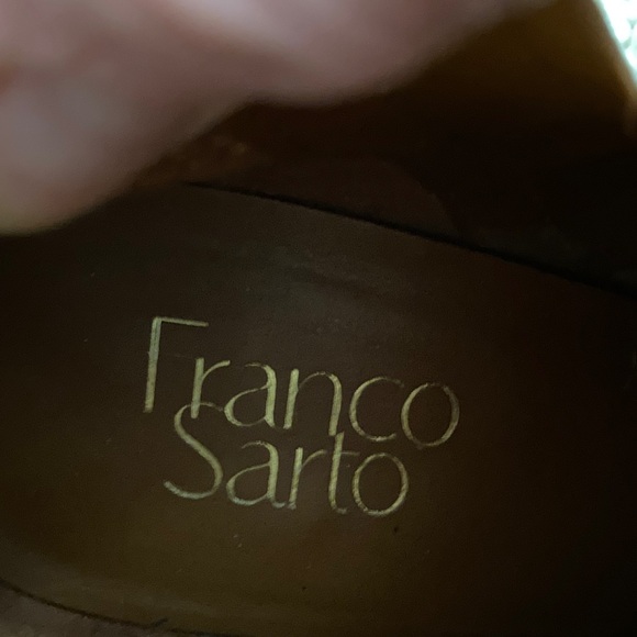 Franco Sarto Snake Print Ankle Booties - Picture 2 of 8
